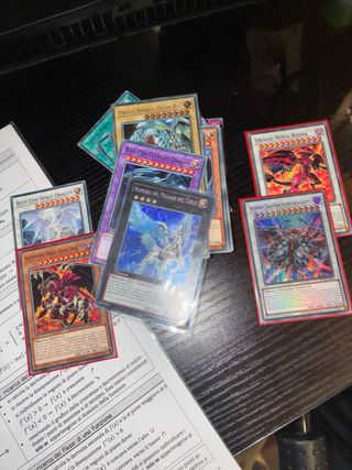Lotto carte Yu-Gi-Oh!