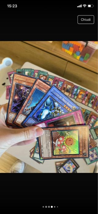 Lotto 100 carte Yu-Gi-Oh! Konami miste