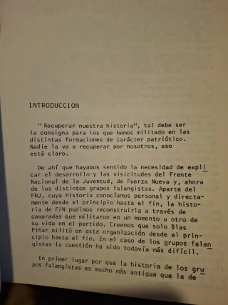 Falange Española 1937-82. Los años oscuros. E Milá