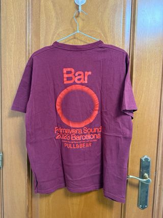 Camiseta Primavera Sound Granate M