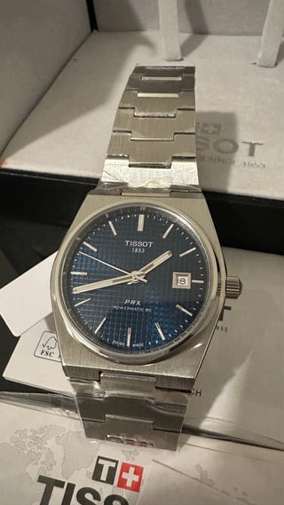 Reloj Tissot PRX Powermatic 80 Azul