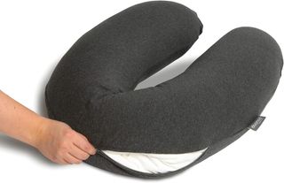 DOOMOO Funda de cojín Chine Anthracite - Con certi