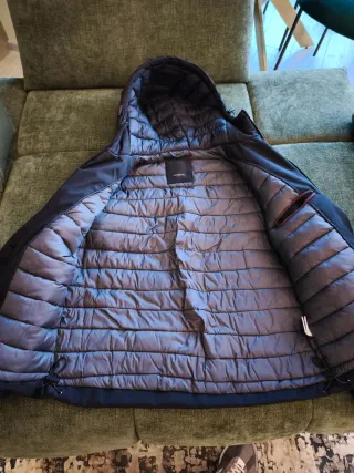 Giubbotto Sorbino Nero con Cappuccio