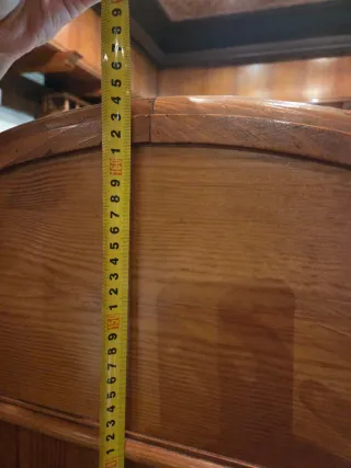 Biombo separador de ambientes de madera