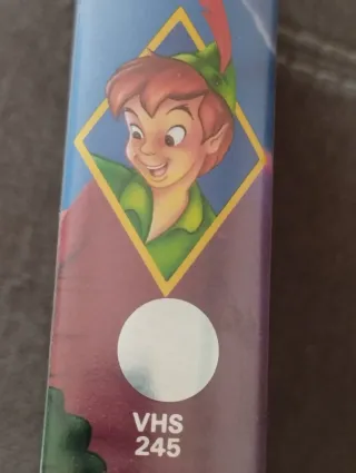 VHS Peter Pan Clásicos Disney Español