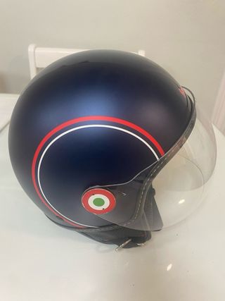 Casco Vespa Modernist Azul.