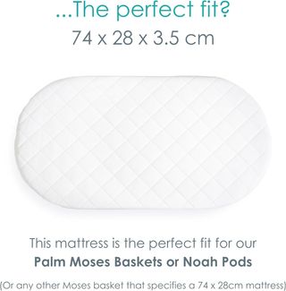 Clair de Lune Colchón acolchado Noah Pod/Palm Mois