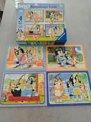 Puzzle Ravensburger Bluey 4 en 1