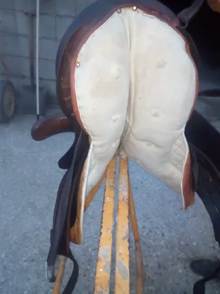 Silla de montar Amazona acolchada