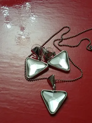 Conjunto Acero y Cristal Tusso