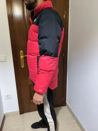 The north face: Anorak DWR Rojo - Negro