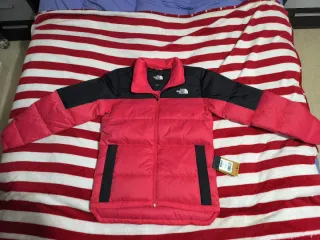 The north face: Anorak DWR Rojo - Negro