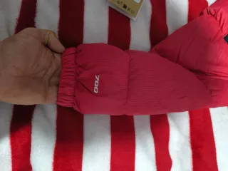 The north face: Anorak DWR Rojo - Negro