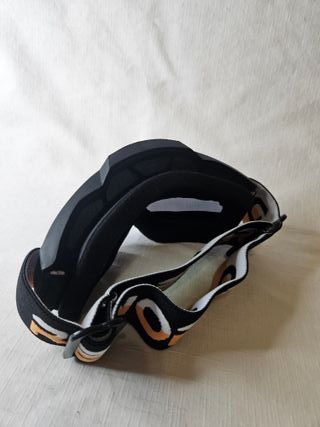 Gafas de esquí con lente naranja