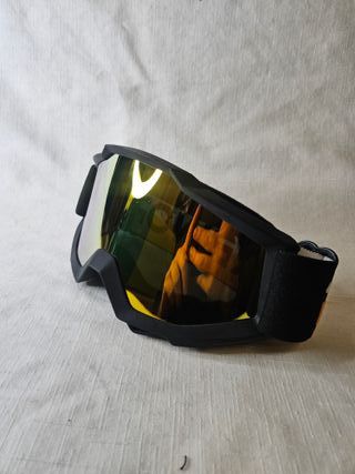 Gafas de esquí con lente naranja