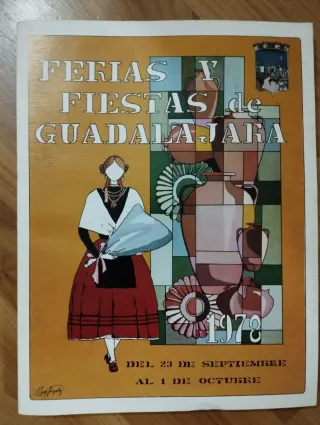 Programa de Ferias y Fiestas Guadalajara. 1978.