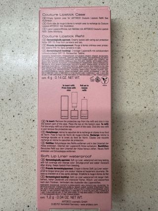 ARTDECO Batom e Lápis de Lábios cor 520 vermelho