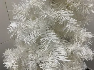 Árbol de Navidad blanco 140cm