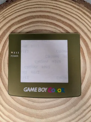 Pantalla Game Boy Color oro