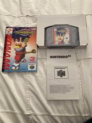 Mystical Ninja Starring Goemon N64 Konami PAL