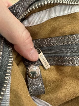 Bolso Jimmy Choo Gris/Plata