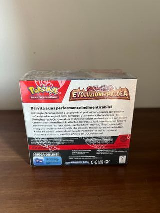 Pokemon Box Evoluzioni a Paldea sealed