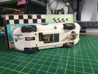 Jaguar E-Type Blanco Scalextric Exin