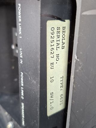 2 altavoces Bang & Olufsen Beolab Aktiv Penta MK3