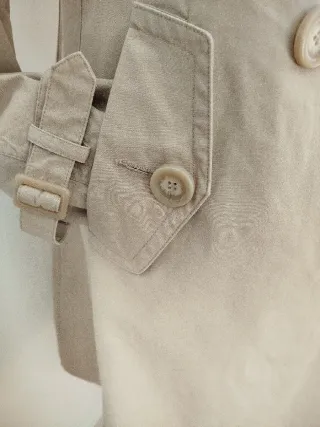 Gabardina  Caramelo Talla 40