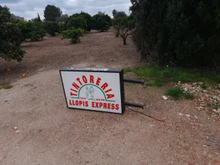 Cartel luminoso Tintoreria Llopis