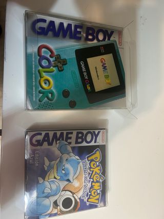 Nintendo Game Boy Color + Pokémon Edición Azul