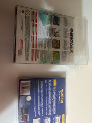 Nintendo Game Boy Color + Pokémon Edición Azul