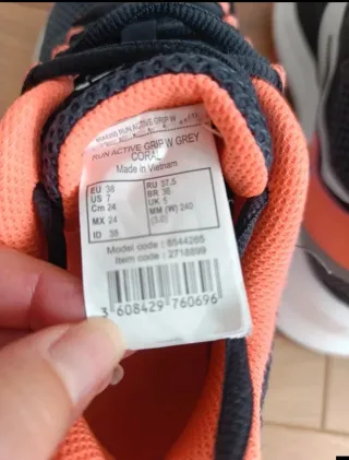 Zapatillas Trail Kalenji mujer talla 37