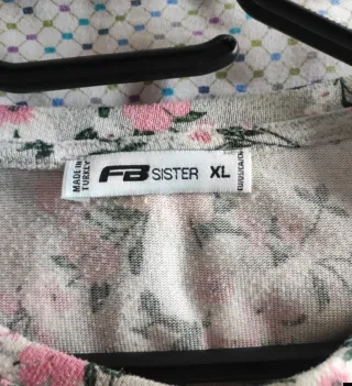 Jersey flores gris y rosa SOLO ENVIO