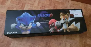 Patinete infantil Sonic 3 con luces