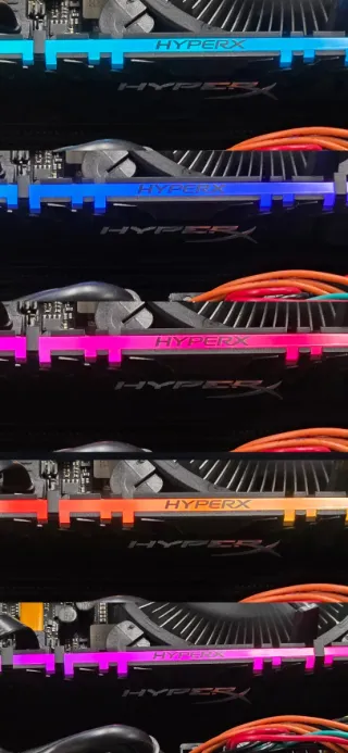 Memoria RAM HyperX DDR4 8GB 3200MHz RGB