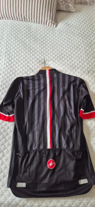 Maillot Castelli negro manga corta nuevo
