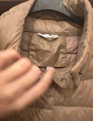 Casaco de senhora camel