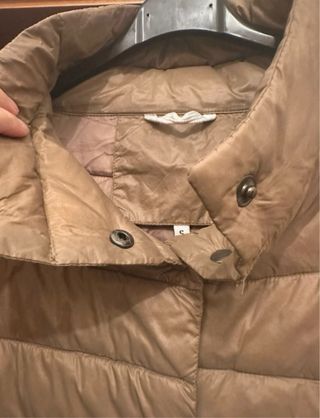 Casaco de senhora camel