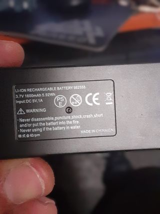 Dron CDR (F89) + batería 1600mAh – sin mando