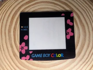 Pantalla Game Boy Color flores