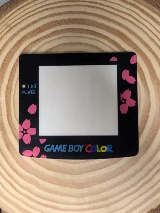 Pantalla Game Boy Color flores
