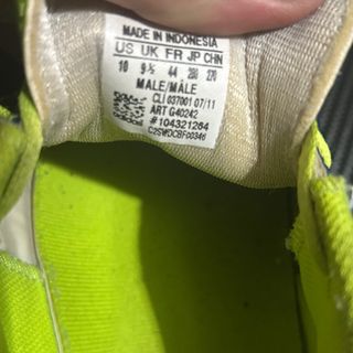 Zapatillas Adidas F50 fútbol sala – Azul/Verde T44