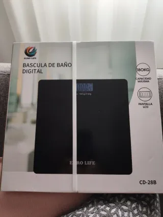 Báscula de Baño Digital Euro Life