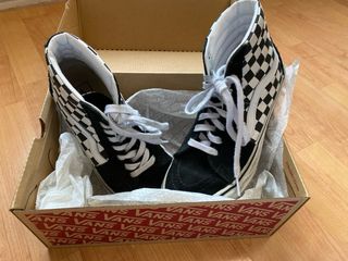 Zapatillas Vans Altas Cuadros