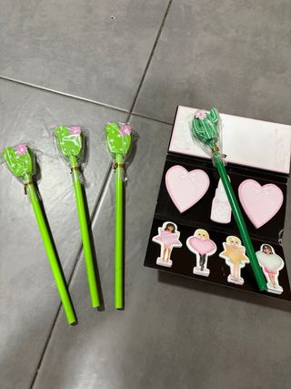 Top Model Post-it y 4 Lápices Cactus