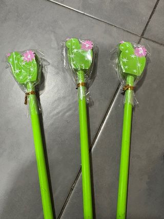 Top Model Post-it y 4 Lápices Cactus