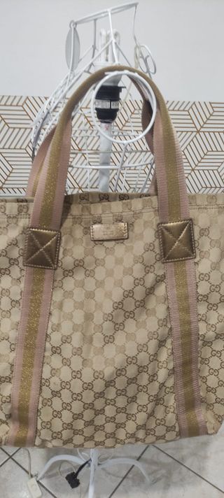 Borsa Gucci Beige/Oro