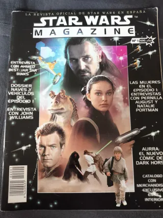 Lote 8 Revistas Oficiales Star Wars (Nº 1 al 8)
