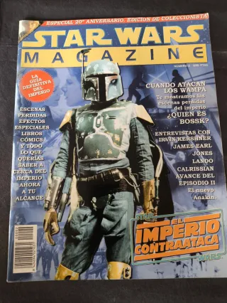 Lote 8 Revistas Oficiales Star Wars (Nº 1 al 8)